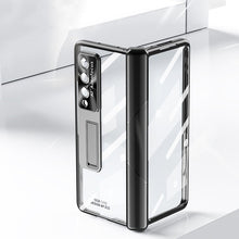Load image into Gallery viewer, Luxury Transparent Plating Cover Magnetic Hinge Phone Case For Samsung Galaxy Z Fold3 Fold4 5G
