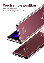 Load image into Gallery viewer, Mirror Clear View Flip Case For Samsung Galaxy Z Fold4 5G
