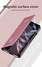 Load image into Gallery viewer, Mirror Clear View Flip Case For Samsung Galaxy Z Fold4 5G
