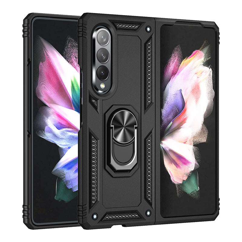 Shockproof Stand Phone Case for Samsung Galaxy Z Fold 3 5G Anti-Dust Protective Cover