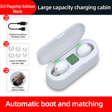 Load image into Gallery viewer, F9 Earphone LED Touch Bluetooth 5.0 Large Capacity Charging Cabin

