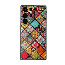 Load image into Gallery viewer, Mycasety Retro Hair ball Popsocket Bracket Diamond Case for Samsung
