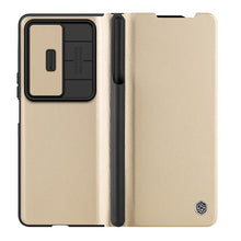 Load image into Gallery viewer, Full Protect Leather Case For Samsung Galaxy Z Fold4 5G with Camera Lens Protector

