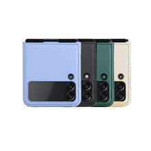 Load image into Gallery viewer, Magnetic Leather Bracket Case For Samsung Galaxy Z Flip4 5G
