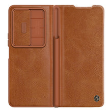Load image into Gallery viewer, Full Protect Leather Case For Samsung Galaxy Z Fold4 5G with Camera Lens Protector
