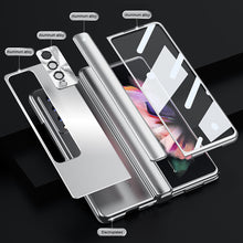 Load image into Gallery viewer, Aluminum Alloy Frame for Samsung Galaxy Z Fold4 5G All-Inclusive Electroplating Cover Z Fold4 5G Cases

