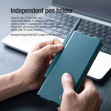 Load image into Gallery viewer, Full Protect Leather Case For Samsung Galaxy Z Fold4 5G with Spen Slot
