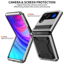 Load image into Gallery viewer, Aluminum Alloy Heavy Duty Military Protection Case For Samsung Galaxy Z Flip4 5G
