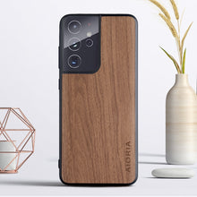 Load image into Gallery viewer, 2021 Luxury Wood Grain Phone Case For Samsung S21 Ultra Plus S20 Note 20 A72 5G
