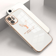 Load image into Gallery viewer, 【Fash⚡Sale】2021 Deer Pattern Camera All-inclusive Electroplating Process iPhone Case
