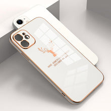 Load image into Gallery viewer, 2021 Luxury Deer Pattern Camera All-inclusive Electroplating Process Case For iPhone
