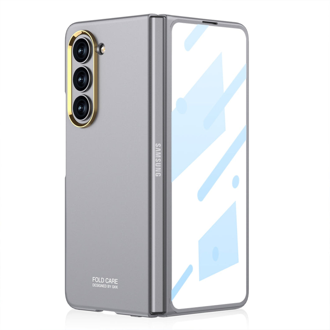 Ultra-Thin Phone Case With Screen Protector For Samsung Galaxy Z Fold 5/4/3 5G - mycasety2023 Mycasety