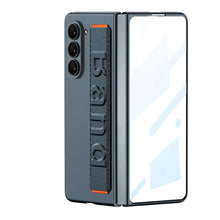 Load image into Gallery viewer, Luxury Wristband Holder Phone Case With Back Screen Protector For Samsung Galaxy Z Fold 5/4/3 5G - mycasety2023 Mycasety
