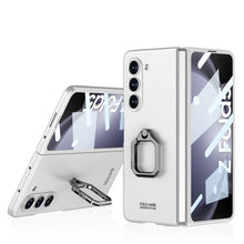 Load image into Gallery viewer, Luxury All-inclusive Ring Holder Phone Case With Back Screen Protector For Samsung Galaxy Z Fold 5/4/3 5G - mycasety2023 Mycasety
