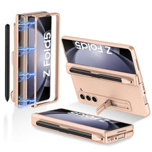 Load image into Gallery viewer, Magnetic Hinge S Pen Slot Ultra-Thin Phone Case For Samsung Galaxy Z Fold 5/4/3 5G - mycasety2023 Mycasety
