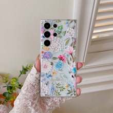 Load image into Gallery viewer, Glitter Shell Flower Phone Case For Samsung S23 S22 Ultra Plus Soft Silicone Shockproof Bumper Cover - mycasety2023 Mycasety
