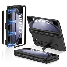 Load image into Gallery viewer, Magnetic Hinge S Pen Slot Ultra-Thin Phone Case For Samsung Galaxy Z Fold 5/4/3 5G - mycasety2023 Mycasety
