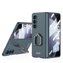 Load image into Gallery viewer, Luxury All-inclusive Ring Holder Phone Case With Back Screen Protector For Samsung Galaxy Z Fold 5/4/3 5G - mycasety2023 Mycasety
