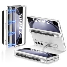 Load image into Gallery viewer, Magnetic Hinge S Pen Slot Ultra-Thin Phone Case For Samsung Galaxy Z Fold 5/4/3 5G - mycasety2023 Mycasety
