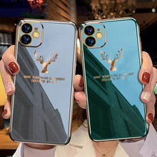 Load image into Gallery viewer, 【Fash⚡Sale】2021 Deer Pattern Camera All-inclusive Electroplating Process iPhone Case
