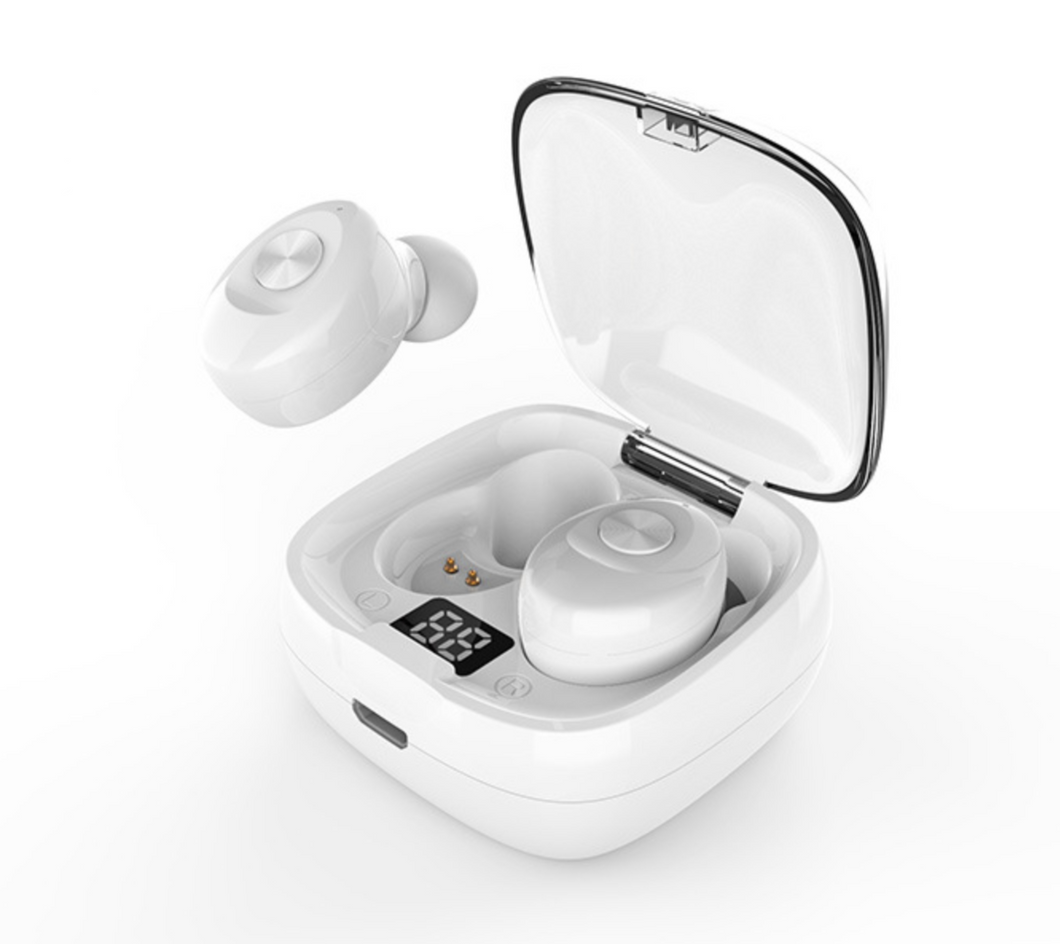 2021 Wireless Earbuds, IPX5 Waterproof Earphones with Charging Case, TWS 5.0 Bluetooth Headphones Deep Bass